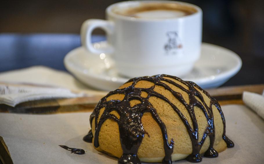 The coffee buns at Pappa Roti in Doha, Qatar, offer a sugar rush that practically requires coffee afterward to stave off a crash.