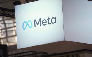 FILE - The Meta logo is seen at the Vivatech show in Paris, France, Wednesday, June 14, 2023. European Union regulators opened investigations into Apple, Google and Meta on Monday March 25, 2024 in the first cases under a sweeping new law designed to stop Big Tech companies from cornering digital markets that took effect earlier this month. (AP Photo/Thibault Camus, File)