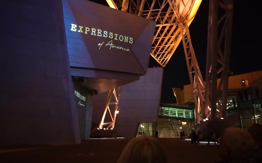 Expressions of America is a first-of-its-kind nighttime sound and light experience celebrating the power of individual Americans to impact the world around them during a time of monumental conflict. 