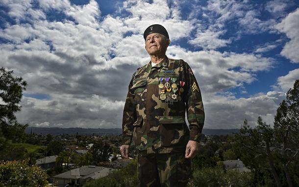 Vietnam War veteran Frank Marcello at his home in Walnut, CA, on Thursday, March 23, 2023.  Marcello was in the 1st Air Calvary Division  and injured during a long-range reconnaissance patrol. (Photo by Jeff Gritchen, Orange County Register/SCNG)