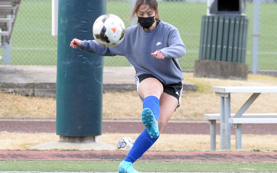 Sophomore Maliwan Schinker led E.J. King's girls soccer team in goals with 13 last season.