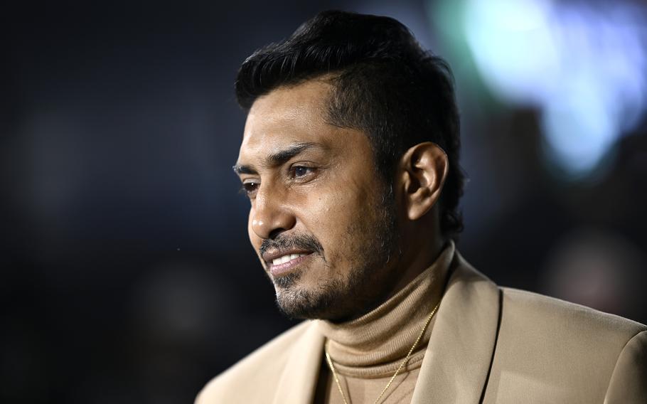 Tenoch Huerta attends the European Premiere of Marvel Studios’ “Black Panther: Wakanda Forever” in Leicester Square at Cineworld Leicester Square on Nov. 3 in London. 