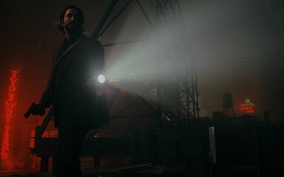 Alan Wake 2  follows  best-selling horror novelist Alan Wake, who has been trapped in an alternate dimension for 13 years, as he attempts to escape by writing a new story.