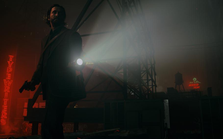 Alan Wake 2  follows  best-selling horror novelist Alan Wake, who has been trapped in an alternate dimension for 13 years, as he attempts to escape by writing a new story.