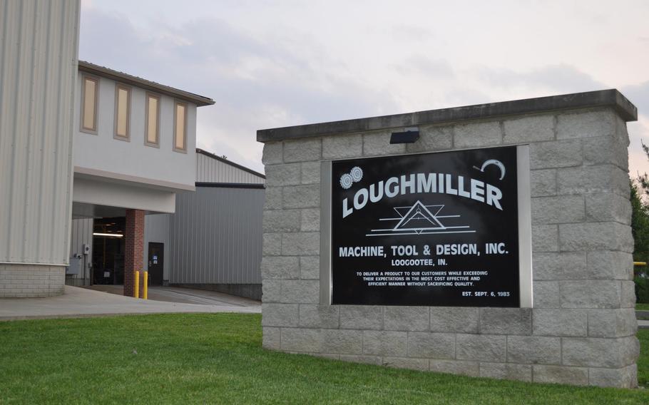 Loughmiller Machine Tool and Design in Loogootee, Ind., was awarded a contract to build radar arrays for the Navy. The arrays are part of a three-dimensional radar system that detects both high altitude missiles and low flying aircraft.