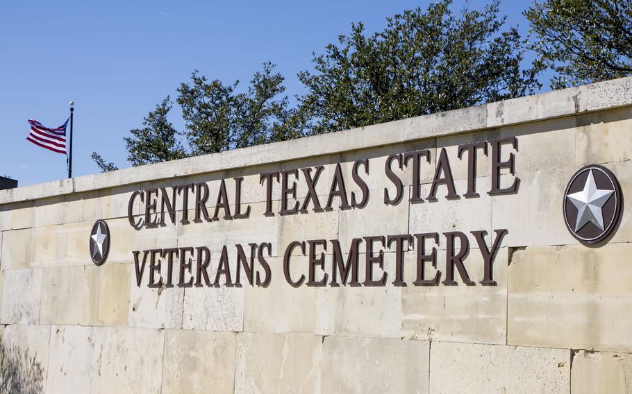 The Central Texas State Veterans Cemetery in Killeen, Texas, as seen here in 2019, is one of four veterans cemeteries run by the state. Texas buries about 2,000 people each year in the cemeteries and is discussing whether to add new locations to meet population growth. 