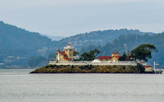 East Brother Island, neighbored by unbuilt West Brother Island, is in San Pablo Strait, where San Francisco Bay and San Pablo Bay meet. The East Brother Light Station Bed & Breakfast is located on the island. 
