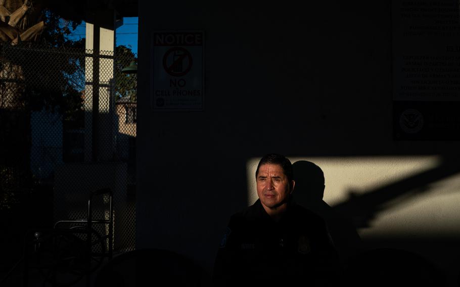 Alberto Flores, U.S. Customs and Border Protection (CBP) Port Director for the Laredo Port of Entry is photographed in Laredo, Texas, on Jan. 14, 2022. M
