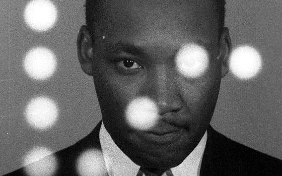 The documentary "MLK/FBI" explores FBI Director J. Edgar Hoover's obsession with the civil rights leader Martin Luther King Jr., above. MUST CREDIT: IFC Films