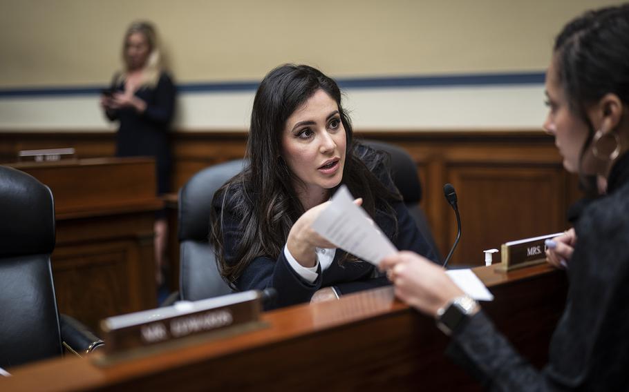 Rep. Anna Paulina Luna attends a House Oversight and Accountability Committee organizational meeting on Jan. 3, 2023. 