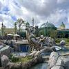 A view from inside Universal Epic Universe’s Celestial Park. 
