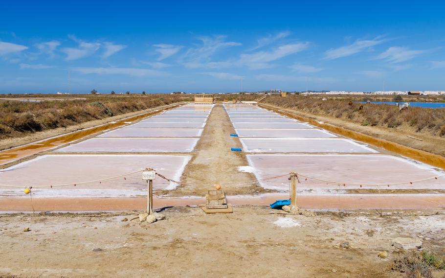 Rota Outdoor Recreation plans a tour July 19 of the Santa Teresa salt factory in Chiclana de la Frontera, Cadiz, Spain. There, visitors can learn about how saline artisans obtain salt by traditional methods, take a paddle board or kayak tour and get some salt therapy in various pools.