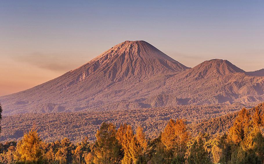 Mount Semeru, an active volcano on the Indonesian island of Java, is pictured Sept. 26, 2018.