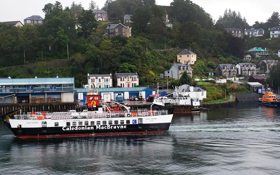 The Caledonian MacBrayne ferry line operates routes to 54 ports and harbors on 35 islands and mainland cities across 200 miles of Scotland’s west coast. 