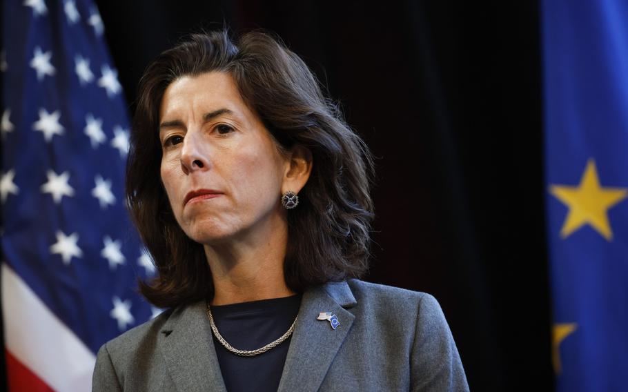 The U.S. next Tuesday will unveil applications for the manufacturing part of the funding under the Chips and Science Act passed last year and will be “crystal clear” in its selection criteria, Commerce Secretary Gina Raimondo said.