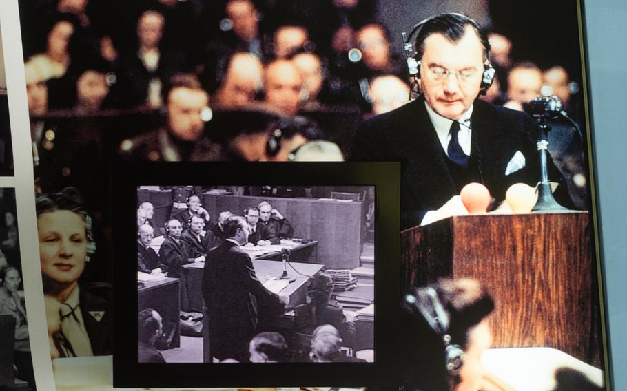 American prosecutor Robert Jackson was the leading light of the International Military Tribunal, the first of the landmark Nuremberg trials. He appears throughout the Memorium Nuremberg Trials exhibition in the east wing of the city's justice complex. 