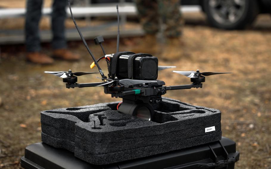 A look at a first-person drone.