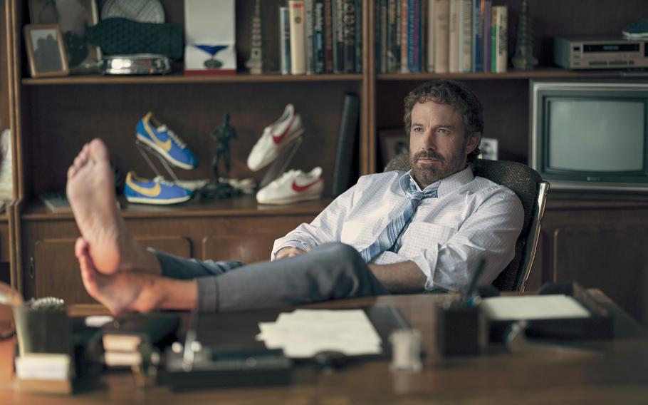 Ben Affleck stars as Phil Knight, Nike’s co-founder and former CEO, in “Air,” about Nike’s deal to make the Air Jordan basketball sneaker. Affleck also directed the film, which was released April 5. 