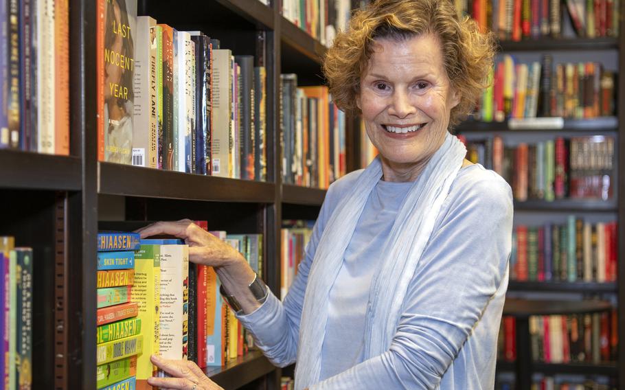 Judy Blume, author of “Are You There God? It’s Me, Margaret,” poses for a portrait at Books and Books, her non-profit bookstore on  March 26 in Key West, Fla. The film adaptation of the book will release April 28.