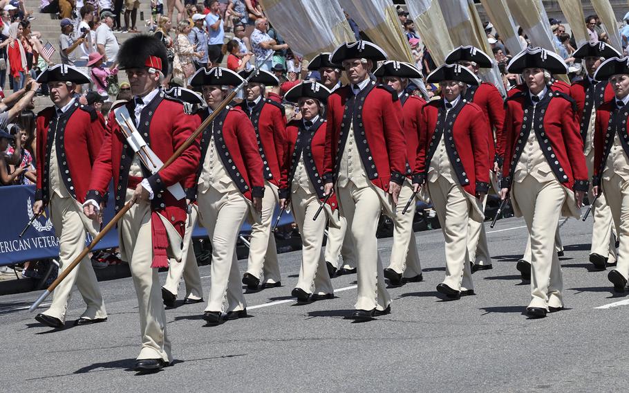 The National Memorial Day Parade in Washington, D.C., May 30, 2022.