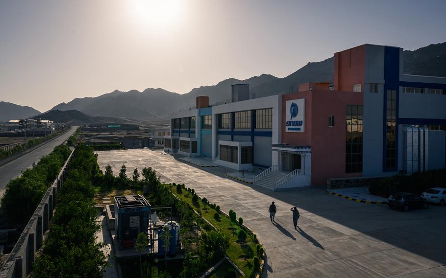 Afghan pharmaceutical manufacturer Snow Pharma operates a modern factory in Kandahar that began producing medications several weeks ago.