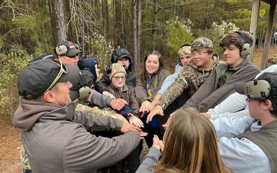 Gold Star Teen Adventures visited Patriot Point this year for a duck hunt on Veterans Day Weekend. The organization was developed by Col. Kent Solheim, commander of the Special Warfare Medical Group at Fort Liberty, N.C. and founder of the non-profit in 2013.