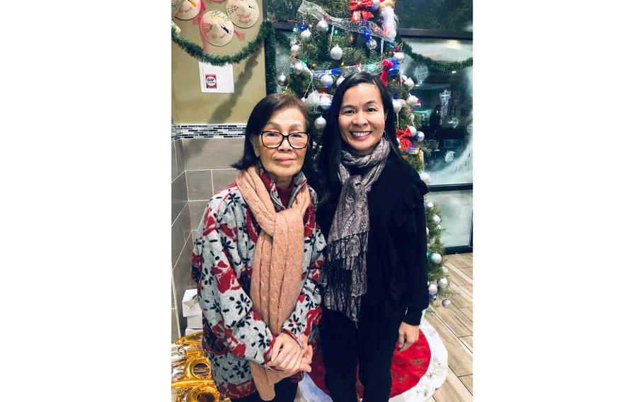 Oanh Meyer — pictured with her mother, Anh Le — is an associate adjunct professor at the Alzheimer’s Disease Center at the University of California-Davis, where she is studying the possible correlation between war trauma and dementia by following more than 500 Vietnamese elders in Northern California. Meyer wonders whether her mother’s dementia is linked to the terror she suffered during the Vietnam War. (Mai Le-Diloy/TNS)