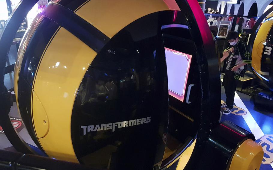 Transformers Human-Alliance Special is just one of the fun rides at Joypolis, an indoor amusement park in Tokyo's Odaiba district. 