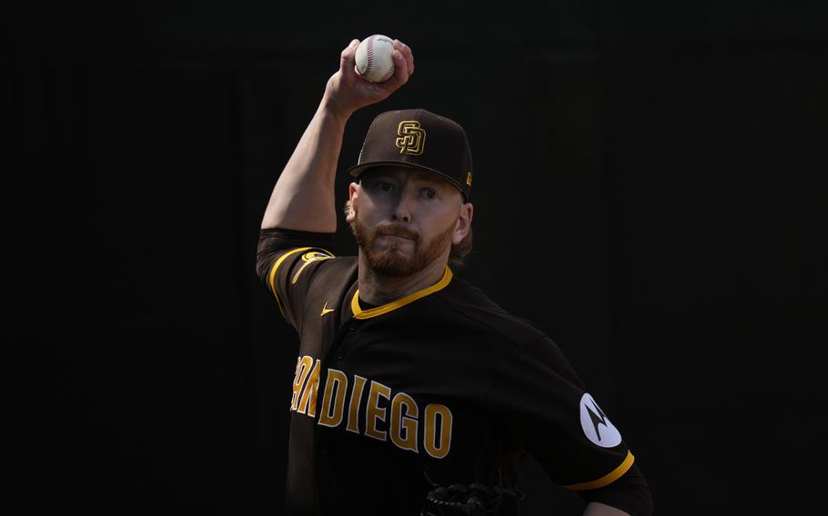 San Diego Padres relief pitcher Steven Wilson has had success with the sweeper — even if his manager can’t quite articulate what the breaking ball is.