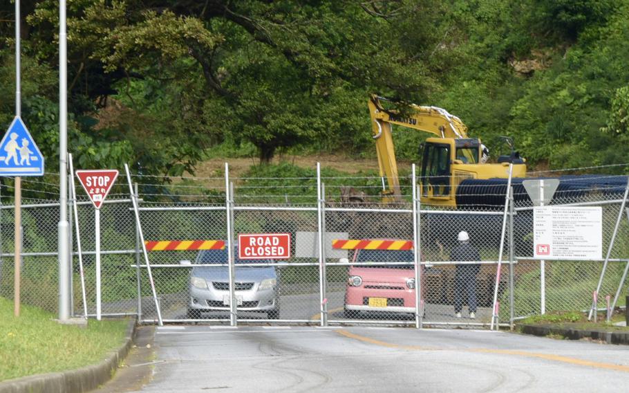 Four M6-series 60mm anti-tank rocket rounds were removed Dec. 16, 2020, from a construction site on Camp Foster, Okinawa, shown here Dec. 19, 2020.