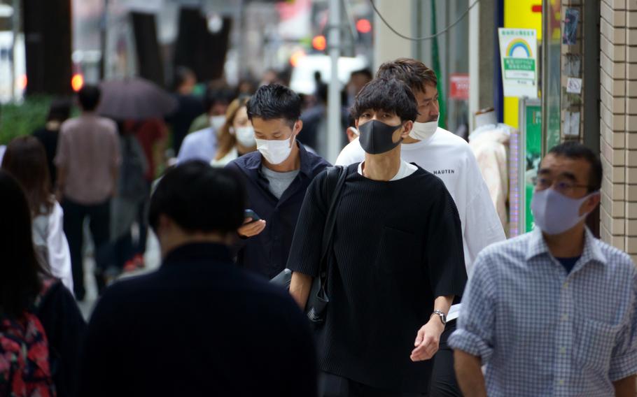 Tokyo reported another 1,242 infections on Friday, Sept. 10, 2021, about half as many new cases as a week prior. 