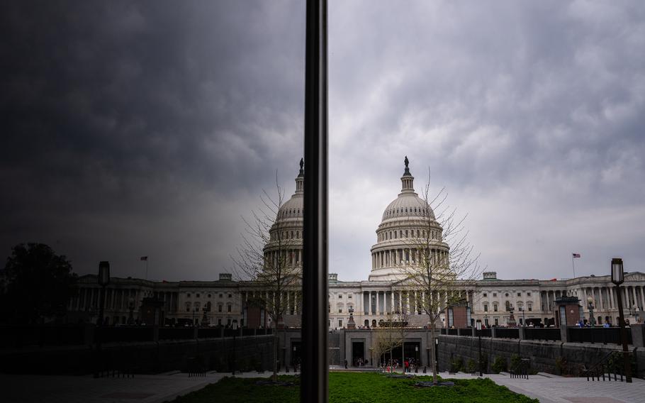 The U.S. capitol building.