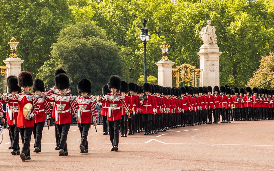 On June 14, London will celebrate The King’s Birthday Parade by Trooping the Colour in Trafalgar Square.
