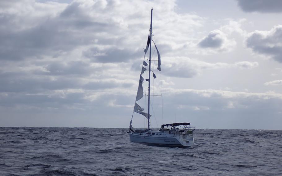 Coast Guard crews rescued a boater more than a week after his family lost contact with him following his departure from New Jersey in a sailboat bound for Bermuda.