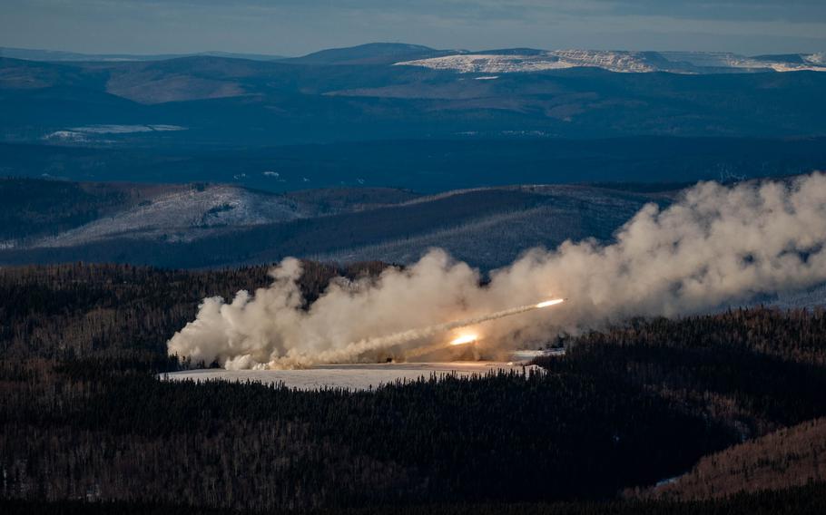 HIMARS training at Fort Wainwright. 