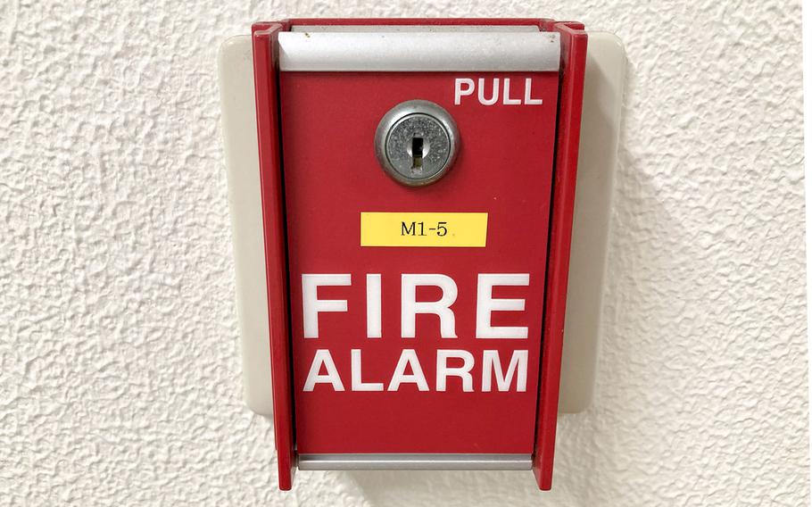 The fire rating on the tower columns and walls at Yokota Air Base, Japan, allows a long time for evacuation and limits the ability of any fire to spread, according to the 374th Civil Engineer Squadron.