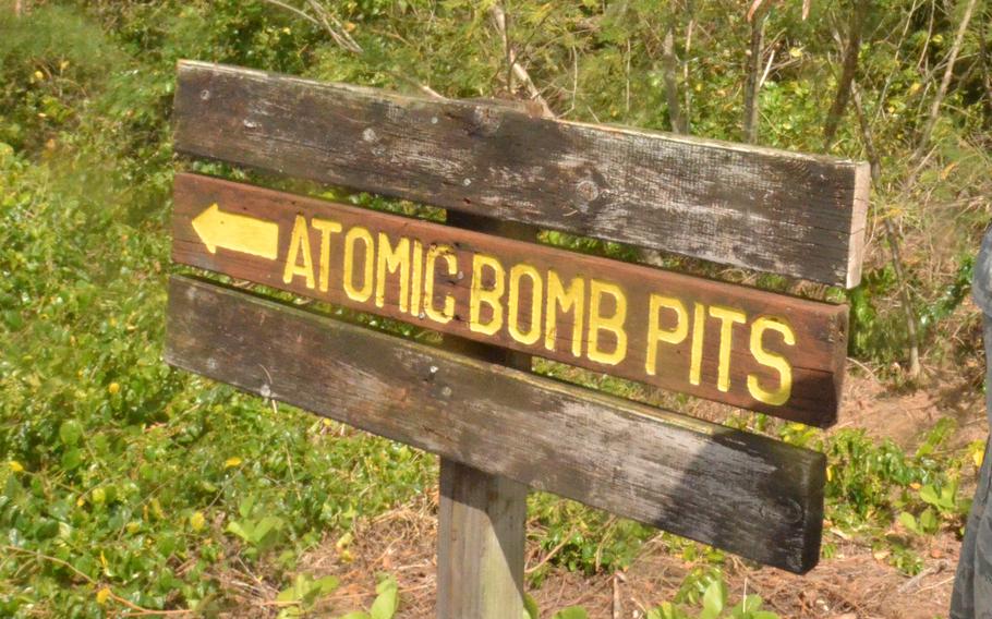 Visitors to Tinian can still see pits where the atomic bombs were loaded onto the B-29 Superfortress bombers bound for Hiroshima and Nagasaki.