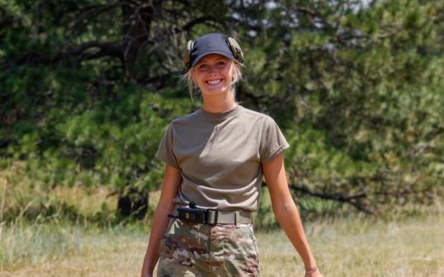 Madison Marsh, an Arkansas native and the new Miss Colorado, becomes a 2nd lieutenant in the Air Force on Wednesday, May 31, 2023. On Thursday, June 1, she’ll march with her class at the Air Force Academy commencement ceremony. Marsh will be the first active-duty military officer to compete for the Miss America crown.