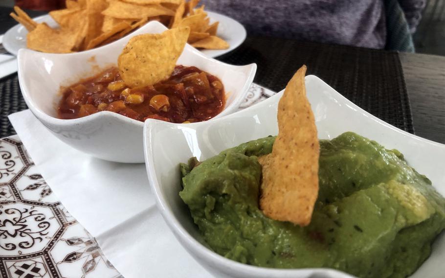 The guacamole, while not made in-house, was delicious, and so was the house-made salsa that came with the nachos at Lumen in Wiesbaden, Germany. While not hot in any way, it was quite tasty.