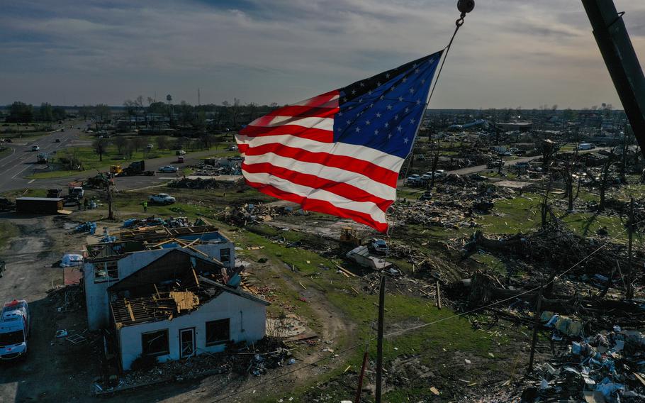 A massive tornado laid waste to much of Rolling Fork, Miss., on March 28. 