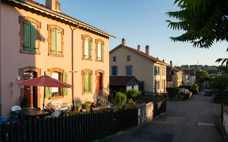A 19th century housing estate in Sarreguemines, France