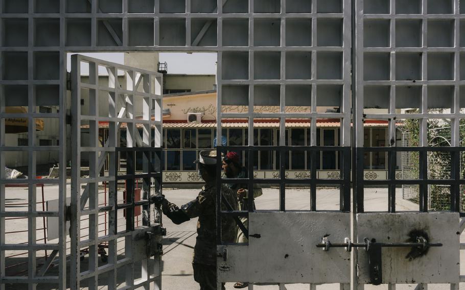 When the Taliban took control of Kabul, all of the inmates at Pul-e-Charkhi prison were released. 