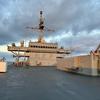 U.S. 6th Fleet flagship USS Mount Whitney is on the Navy's shortlist for decommissioning. Officials aboard the command-and-control ship say no other vessel or building in the service offers the same maritime operations center capabilities. 
