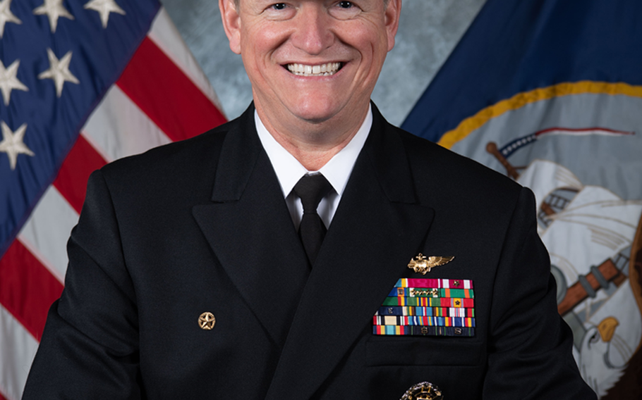 Snowden in an official Navy photo.