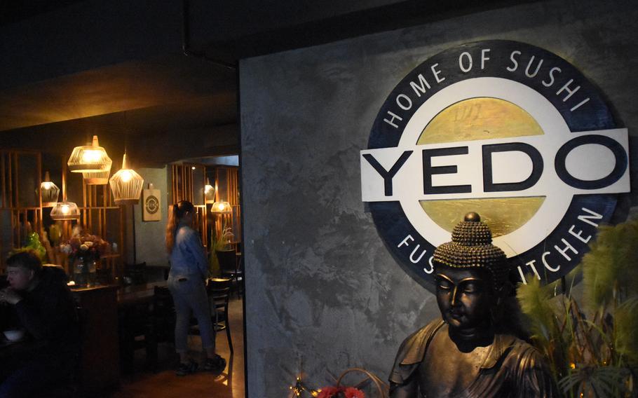 Yedo in Homburg, Germany, touts its sushi, but Vietnamese dishes are also a menu staple.