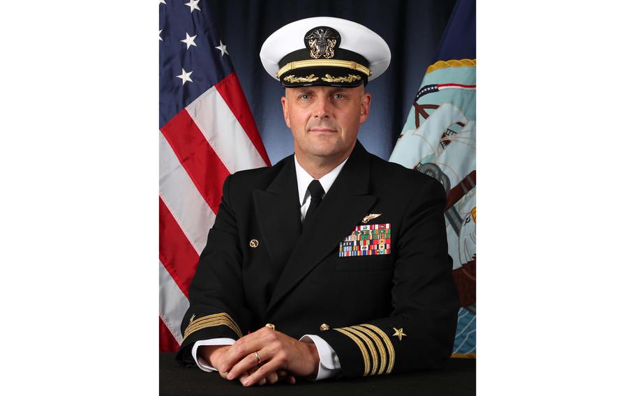 USS Gerald R. Ford (CVN 78) Commanding Officer Capt. John J. Cummings