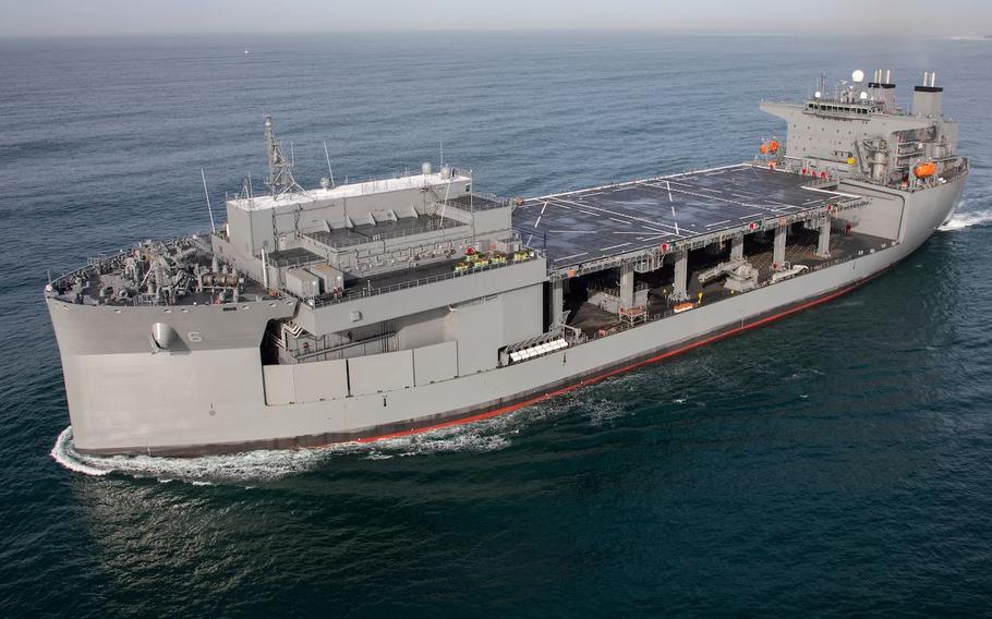 The Navy’s newest ship, the expeditionary sea base USS John L. Canley, joined the active fleet Feb. 17, 2024, when it was commissioned at Naval Air Station North Island, Calif.