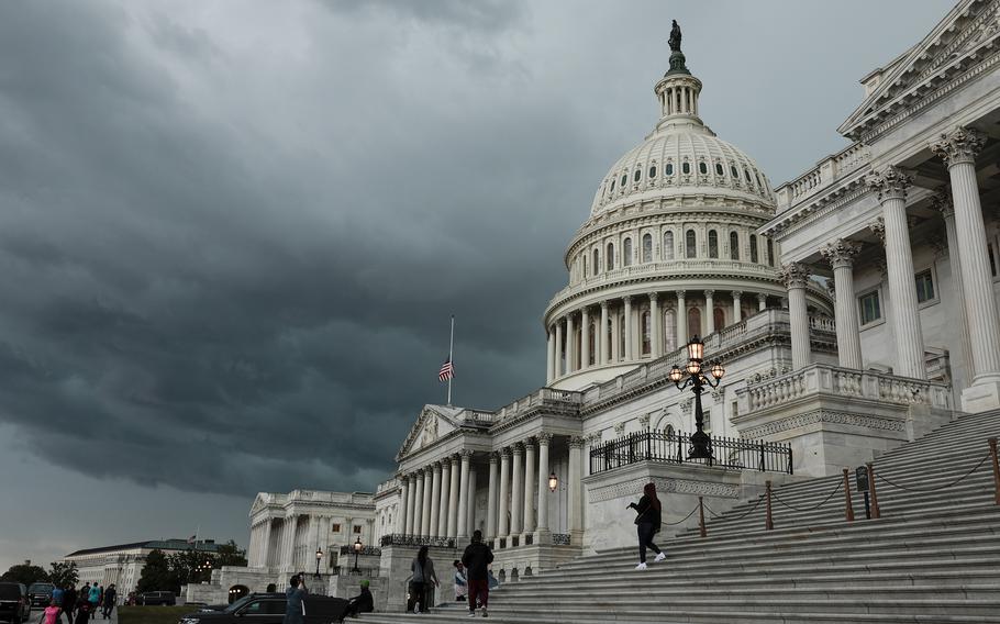 The U.S. Capitol Building on May 16, 2022, in Washington, D.C. 