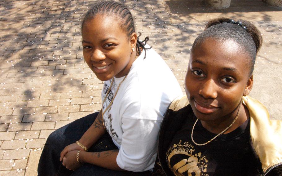 USS Kitty Hawk Seamen Burnell Wright, left, and Shaniqua Washington, right, voluntarily signed statements saying they were homosexual in order to separate from the USS Kitty Hawk. Shipboard culture was too homophobic, they said. It would be another four years before “Don’t Ask, Don’t Tell,” the policy denying service members the right to serve openly in the U.S. military, would be repealed.