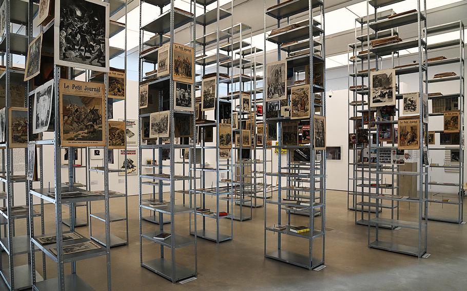 Kader Attia’s “The culture of fear: an invention of evil” is the centerpiece of the temporary exhibition at the Kunsthalle in Mannheim  titled “Mindbombs - Visual Culture of Political Violence” that closes April 24, 2022. 